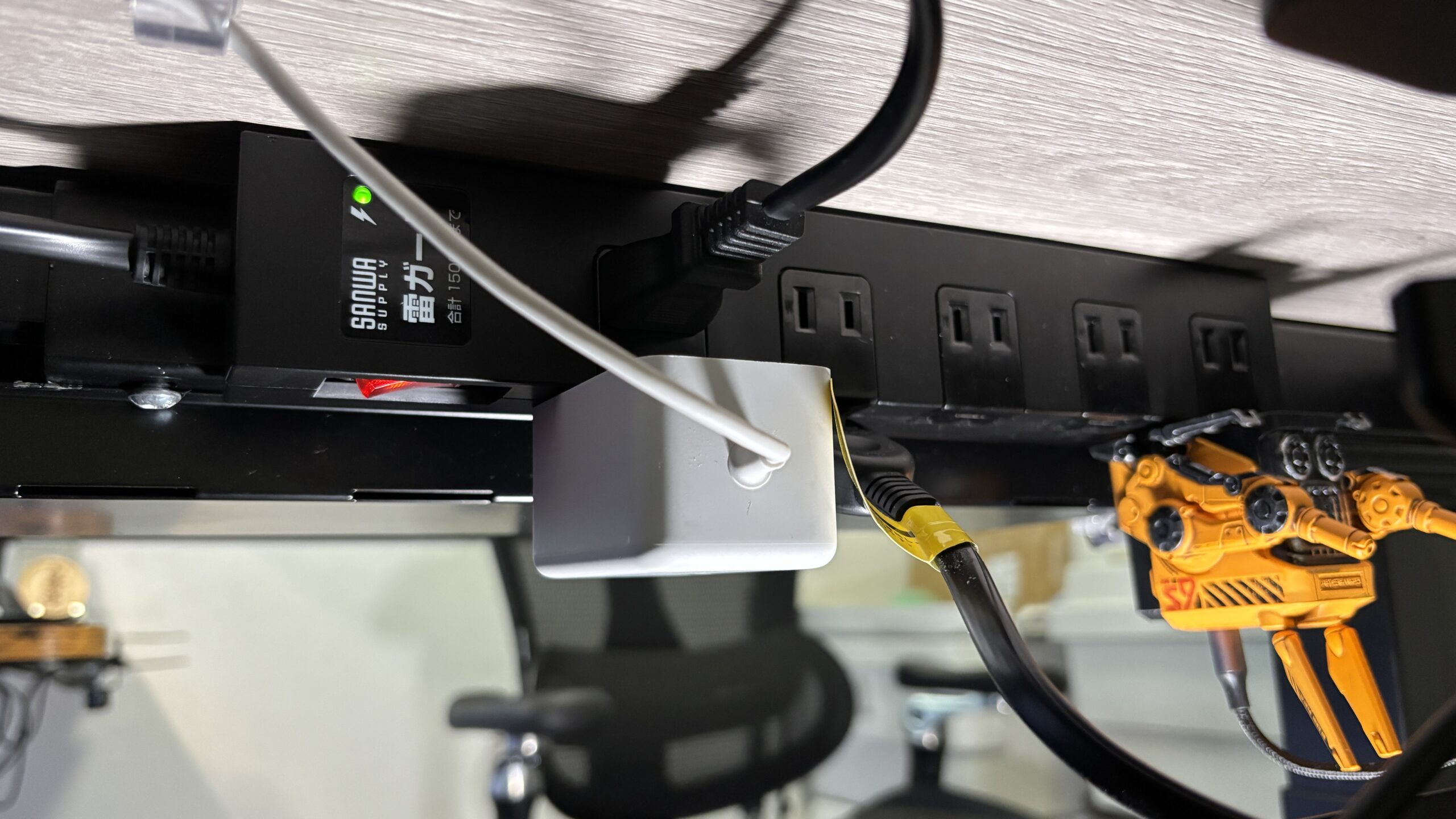 電源タップの写真