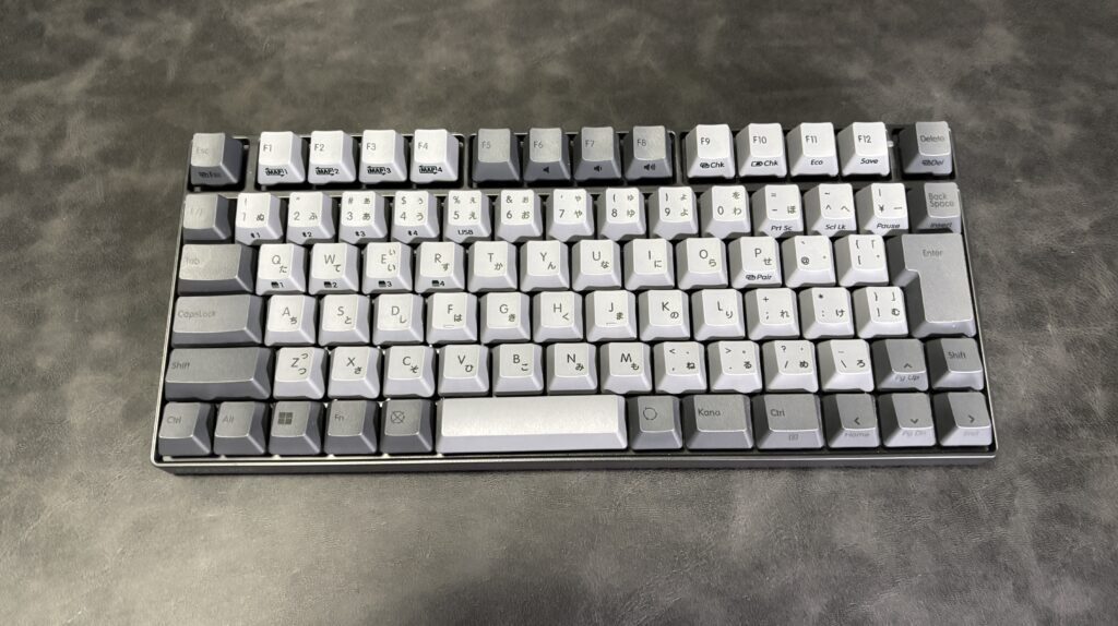 REALFORCE CONNECTでAPC(アクチュエーションポイント)を調整している画面