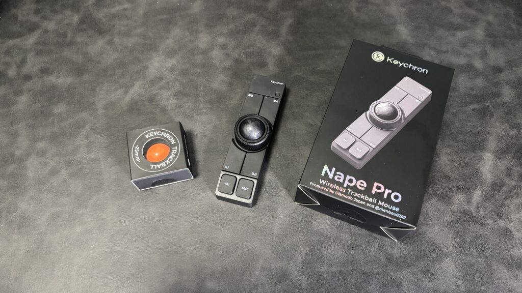 Nape Proと交換用ボールの写真