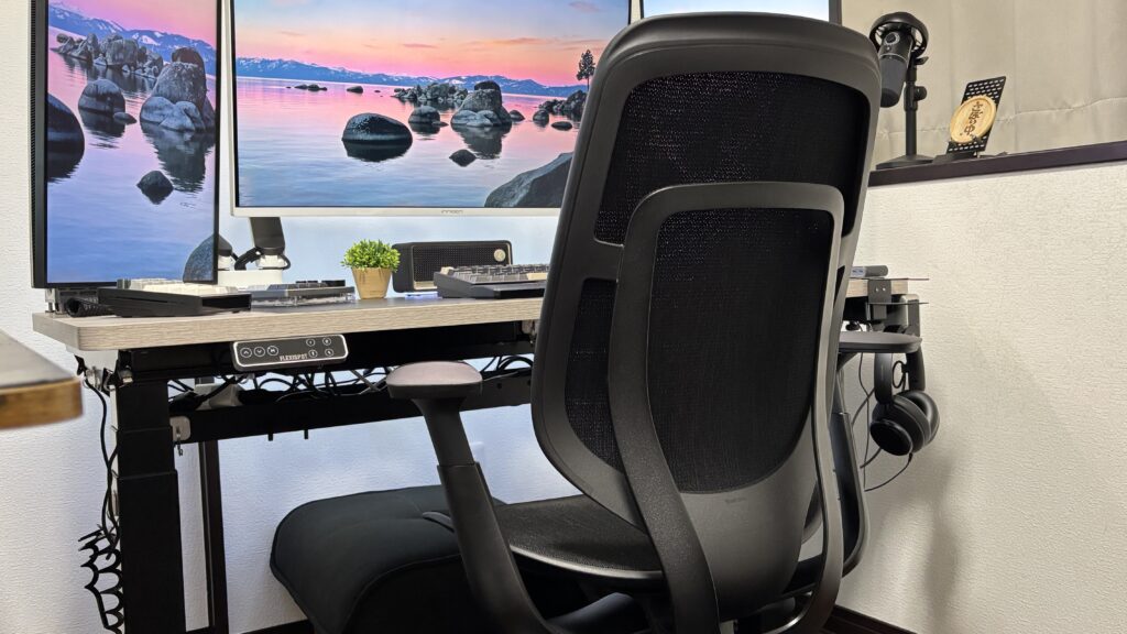 Steelcase Karmanの背面デザイン