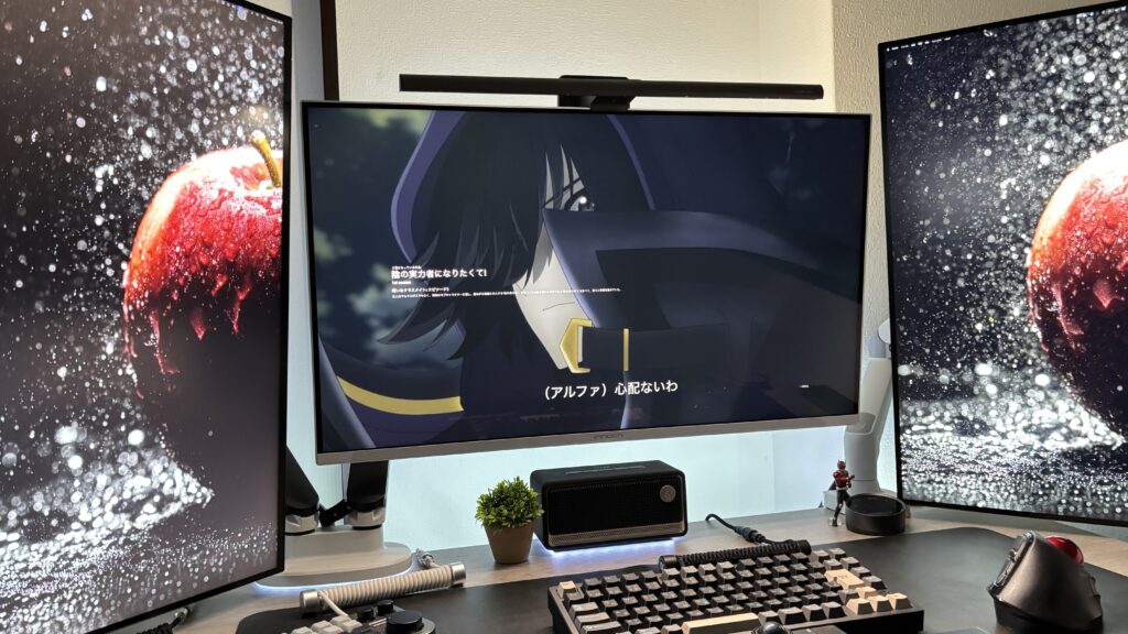 GA32V1M Maxで動画を再生している様子