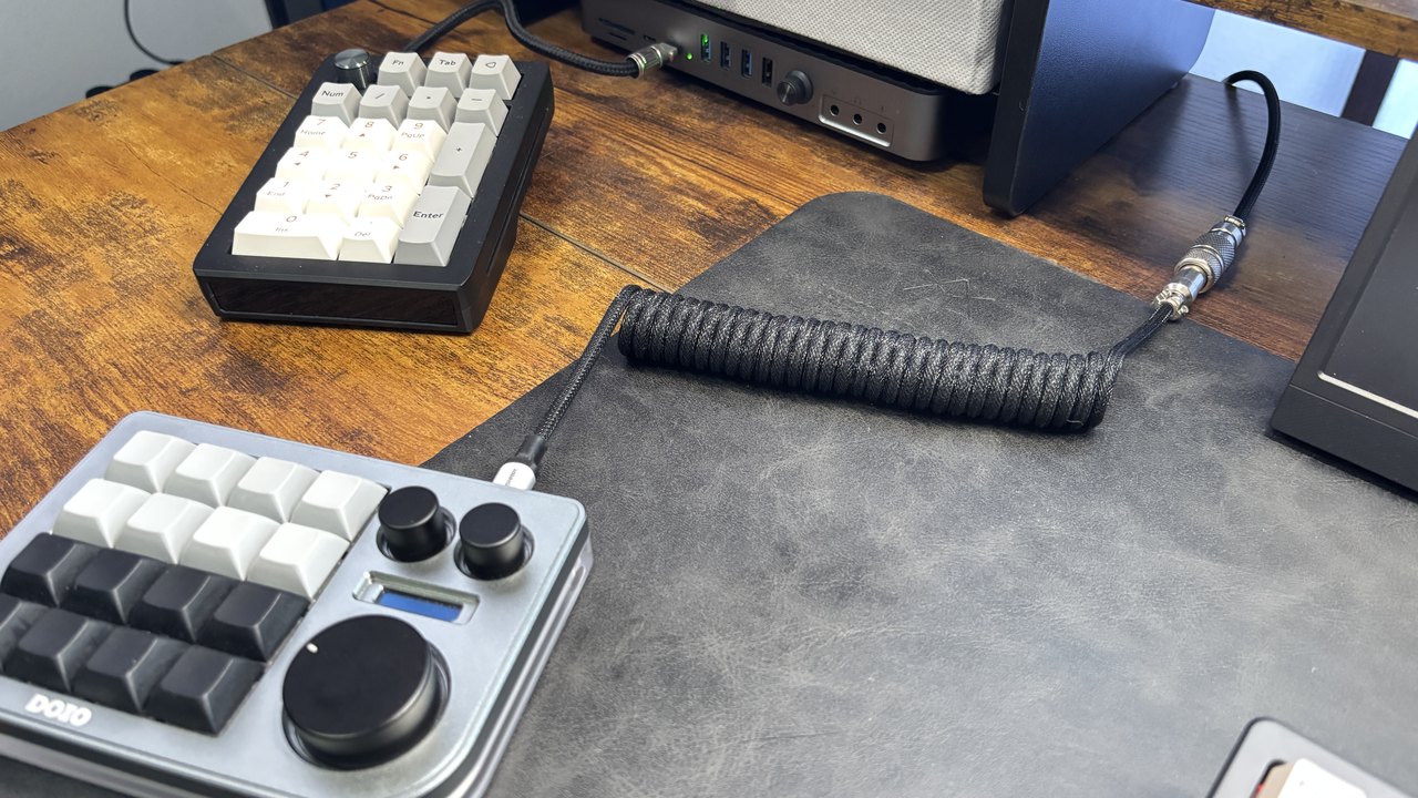 ATTACK SHARK C01Pro コイルケーブルの写真