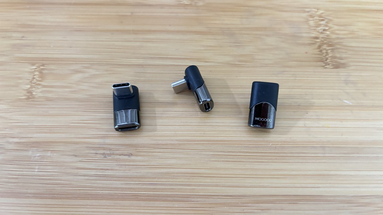 MOGOOD USB-C L字変換アダプター(40Gbps/8K)の写真
