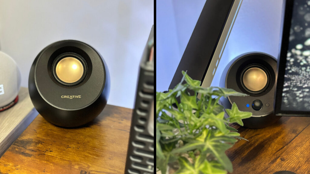 スピーカー：Creative Pebble V3の写真