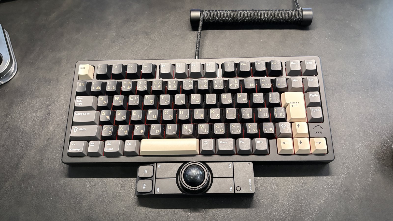 WOBKEY Rainy 75 Pro JIS配列の全体レイアウト